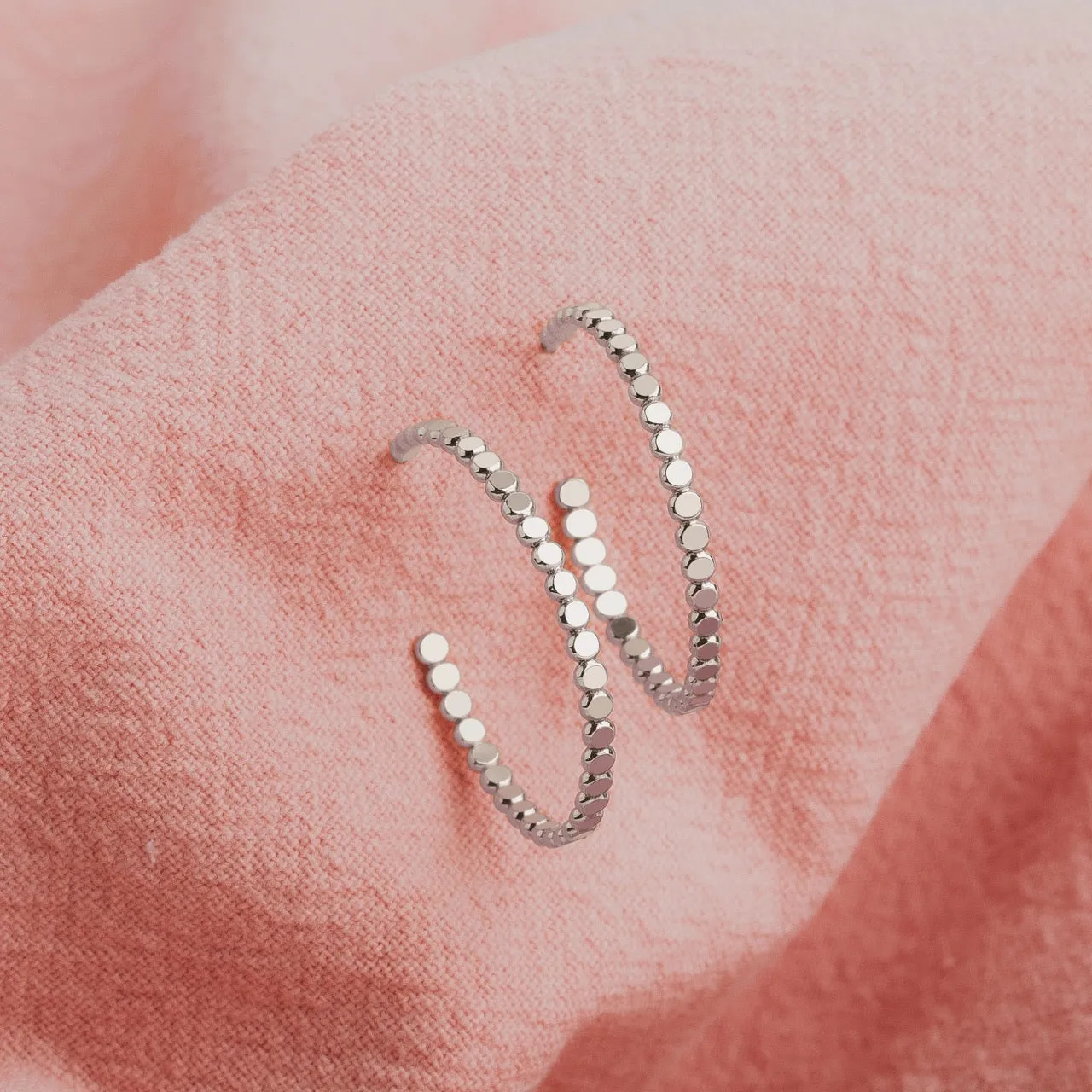 Trio of Glimmer Hoop Earrings